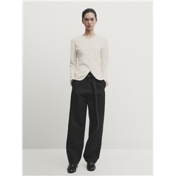 Blusa estructura botones