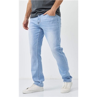 Джинсы F411-0179R pale blue