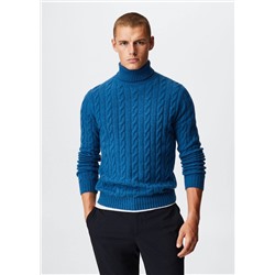 Jersey lana ochos -  Hombre | MANGO OUTLET España