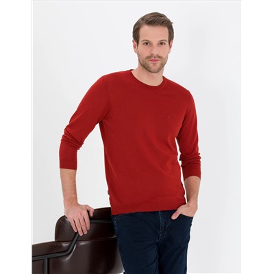 Kiremit Slim Fit Bicycle Olcalar Basic Coskack с смешанным шерстью