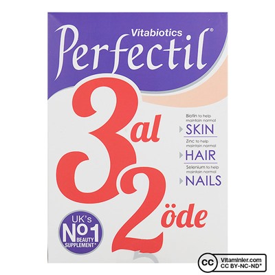 Vitabiotics Perfectil 3 x 30 таблеток