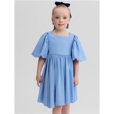 Платье для девочки, MINAKU :Party Dress, цвет голубой, рост 128 см