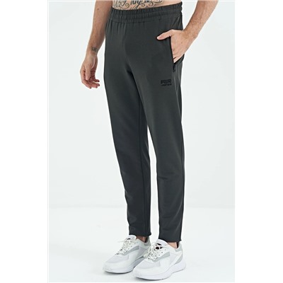 Низ мужского спортивного костюма скинни Leg Victor Khaki — 84911 TYCAPJ4GLN169398885833558