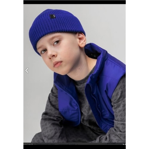 Шапка 10-403U Размер one size, Цвет ярко-синий