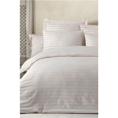 Комплект пододеяльников Waterway Satin Mature, двойной, бежевый