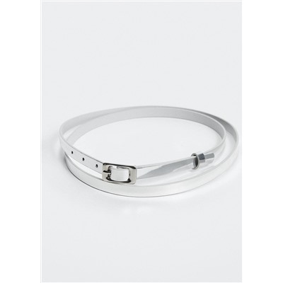 Cinturón fino doble vuelta -  Mujer | MANGO OUTLET España