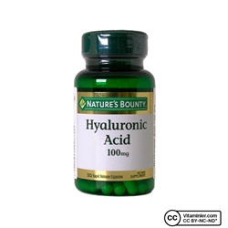 Nature's Bounty Гиалуроновая кислота 100 мг 30 капсул
