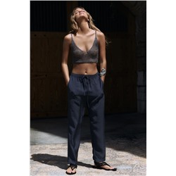 FLOWING CROPPED TROUSERS
