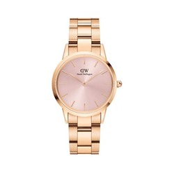 Reloj de acero Iconic Link - 32 mm - Rosa dorado y rosa