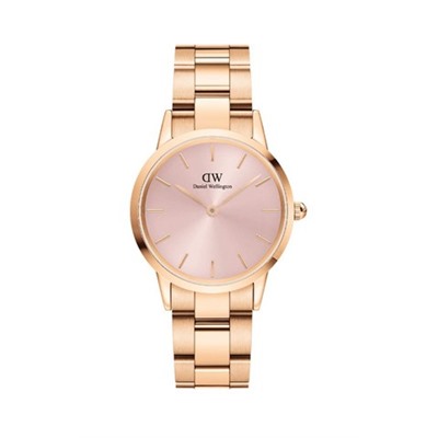 Reloj de acero Iconic Link - 32 mm - Rosa dorado y rosa