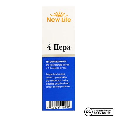 New Life 4 Hepa 30 мягких капсул