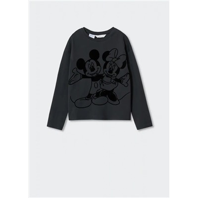 Camiseta mickey y minnie mouse -  Niña | MANGO OUTLET España