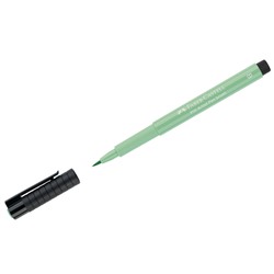 Ручка капиллярная Faber-Castell "Pitt Artist Pen Brush" цвет 162 светло-бирюзовая, пишущий узел "кисть"