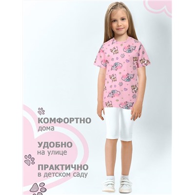 Футболка детская KETMIN HOME рис.Котята розовый
