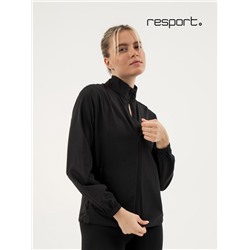 Ветровка женская Resport, р. 46, цвет чёрный, спортивная