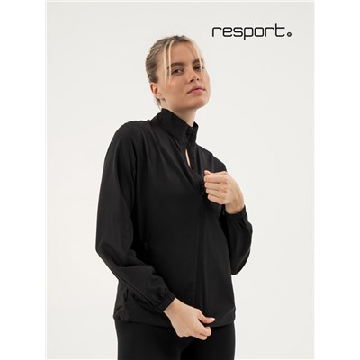 Ветровка женская Resport, р. 46, цвет чёрный, спортивная
