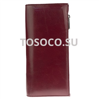 k-1009-3 d.red кошелек женский экокожа 9х19х2