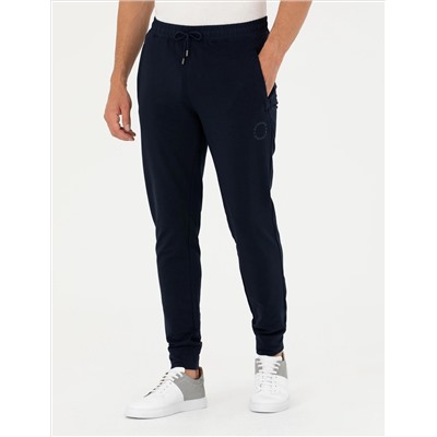 Navy Blue Slim Fit Trade Close Six