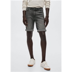Bermudas vaqueras slim fit -  Hombre | MANGO OUTLET España