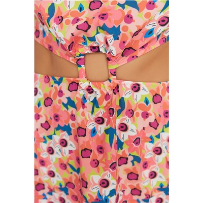Оранжевое платье с вырезами Petite Petite TWOSS22EL00041