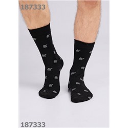 CLEVER Носки муж.К3432 23Ф хл+эл