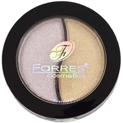Тени для век Farres (Фаррес) 2-цветные, перламутровые, 1087 (26)
