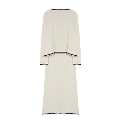 Ecru By Accessorie Buttoned Kintwear Юбка кардиган