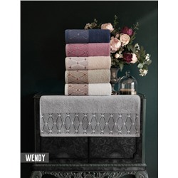 Кухонный набор полотенец   Карвен  WENDY махра 30*50 6 шт. HM 689 (V-23)