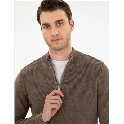 Vizon melanj Slim Fit