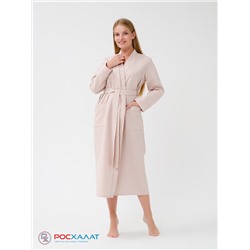 Женский вафельный халат с планкой В-02 (31)