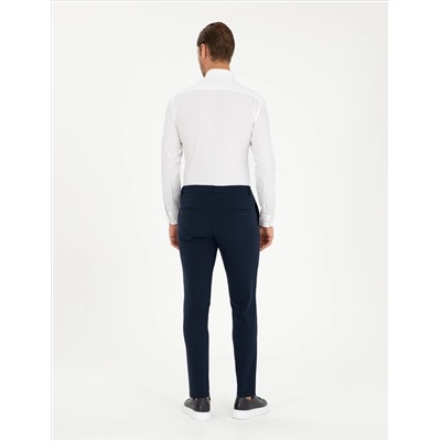 Navy Blue Classic Classic Jogger Pants