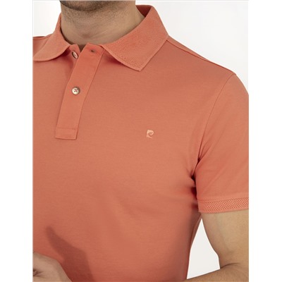 Pink Slim Fit Polo Yaka Mercerized T -For