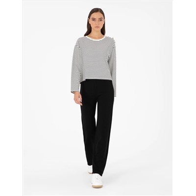 Black Loose Fit Столетный костюм Six