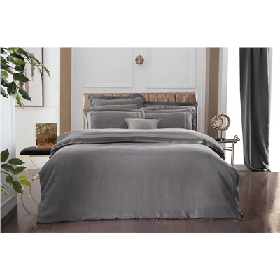 Постельное белье Sarev ELITE GROUP евро N318 KIMERA CUPRO Vegan Silk v3/LILA