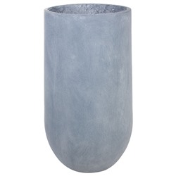 Кашпо Nobilis Marco "Stone grey Jar" (файберглас), D40,5хH80 см