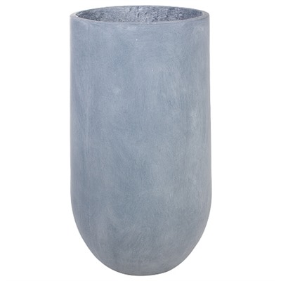Кашпо Nobilis Marco "Stone grey Jar" (файберглас), D40,5хH80 см