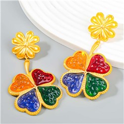 Серьги длинные на гвоздиках арт. 13 0986 (id 265510)