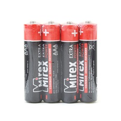 Батарейка Mirex R03 SP-2 /уп 4/60//2400/мизинчиковая_