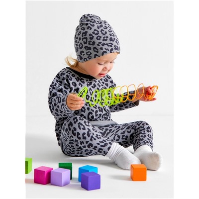 Джемпер Крошка Я Trendy grey, рост 74-80 см