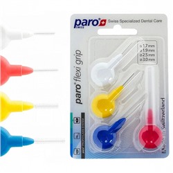 Набор ёршиков Paro Flexi Grip Set, 4 шт