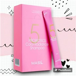 Masil. Шампунь с пробиотиками для сияния цвета 5 PROBIOTICS COLOR RADIANCE SHAMPOO, 8 мл*20