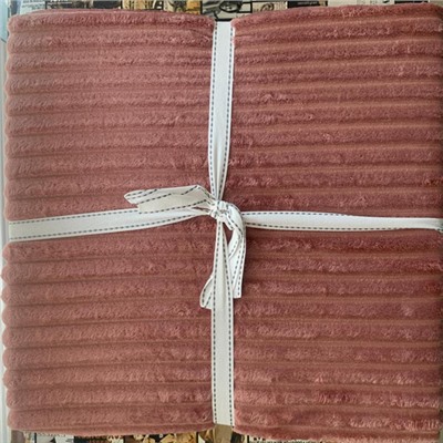 Плед KARVEN Super Soft DIAS 200*220 п/э евро Р 942 сухая роза (Акция).