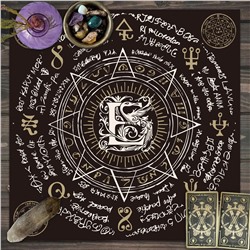 SK031 Скатерть для гадания Жар-птица, 50х50см