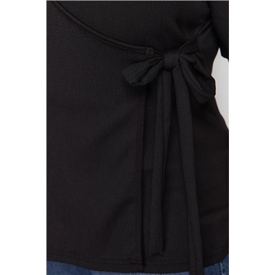 Black Cruve Sweping Detred вязаная блузка TBBSS23AH00126
