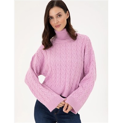 Lila Crow Ball Frisherman воротничный свитер
