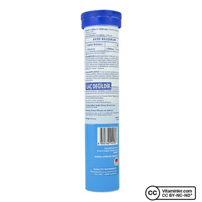 Velavit V-Effer C 1000 мг 20 шипучих таблеток
