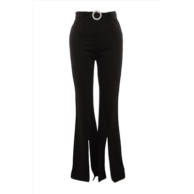 Black Blare Flare Испанские вязаные колготки PAча