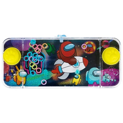 Водный тетрис колечки 15,5х7х2 см, АССОРТИ, дисплей, 1TOY, Т24409