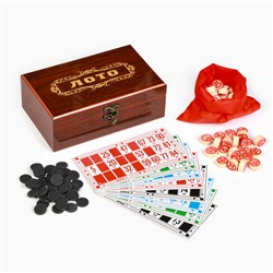 Русское лото, настольная игра "Подарочное", 12.5 х 20 см