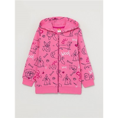 CWKG 62811-27-282 Толстовка для девочки, розовый